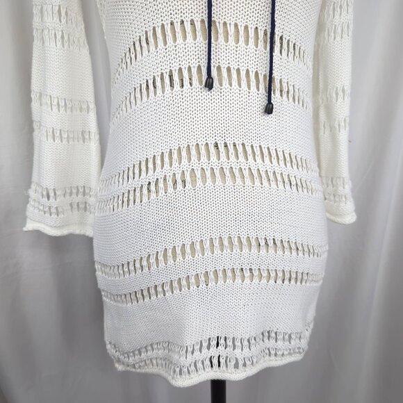 Tommy Bahama Cover Up X Small Knit White Resort - Picture 3 of 9